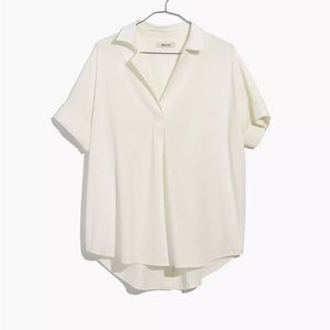 Madewell Courier Button-Back Shirt Size M EUC